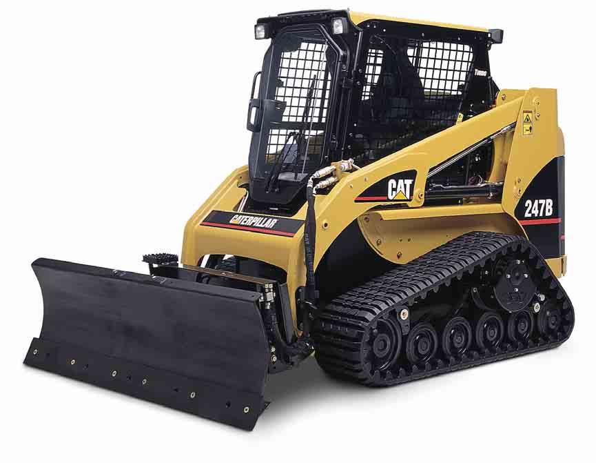 Caterpillar 247B and 257B Multi Terrain Loaders Designed, built and backed by Caterpillar to deliver exceptional performance and versatility, ease of operation, serviceability and customer support.