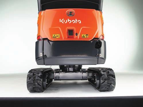 EASY MAINTENANCE SAFETY/DURABILITY Easy maintenance Kubota has made routine maintenance extremely simple by consolidating primary engine components onto one side for easier access.