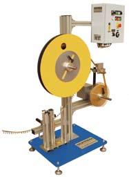 coil weight of 30 kg, including coil mandrel and additional paper decoilerrewinder. This version is especially suitable to rewind pre-punched strips.