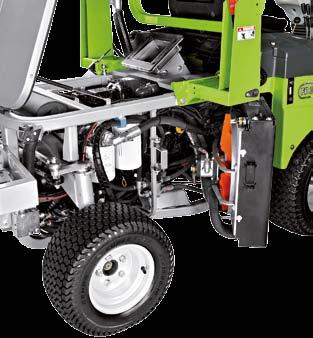 Quality components for an easy maintenance The FD 2200 4WD has passed extremely extensive testing to