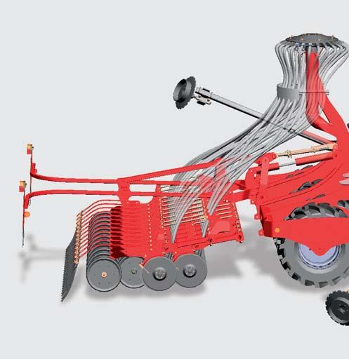 Seedbed preparation With a two-row, low-draft disc harrow The maintenance-free,