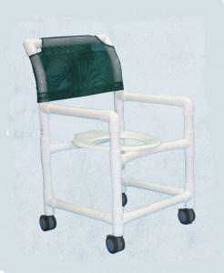 PVC PRODUCTS SHOWER COMMODE CHAIR (DELUXE) EL # 517TW PRICE $ 99.