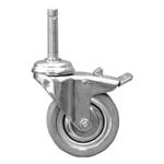 CASTERS 3-5 CASTER WHEELS (WITH SOLID TIRES) A A B RP476074 3 TENTE CASTER ASSY., TOTAL LOCK W/ 1-1/4 STEM $ 27.