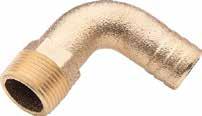 88 1.63 2.12 1.75 130.5 90 PIPE TO HOSE ADAPTER One-piece adapter simplifies right angle connections. Cast with wrench flats for easy installation; 85-5-5-5 bronze.