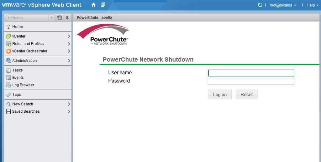 5 update 1 or later. If Internet Explorer Enhanced Security Configuration is enabled you must add the URL for the machine or VM where PowerChute is installed to the Trusted Sites zone.