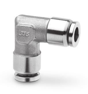 CATALOGUE > s 2012 > Super-rapid fittings Series X6000 Fittings Mod. X6550 Elbow Connector Mod.