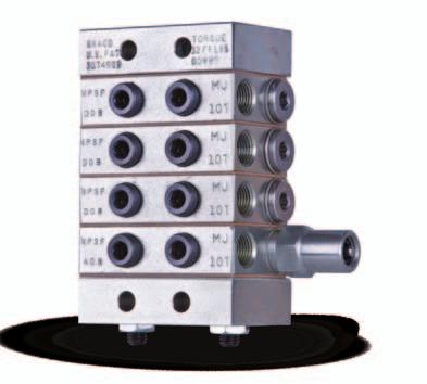 Graco Engineered Trabon USP Uniblock Series Progressive Trabon USP is an economical option to solving your lubrication system needs.