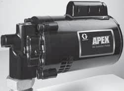 APEX and APEX On-Demand Electric Transfer Pumps APEX Transfer Pumps Available with 12 VDC, 115 VAC and 230 VAC electric motors Self-priming, positive displacement design Pumps petroleum- and