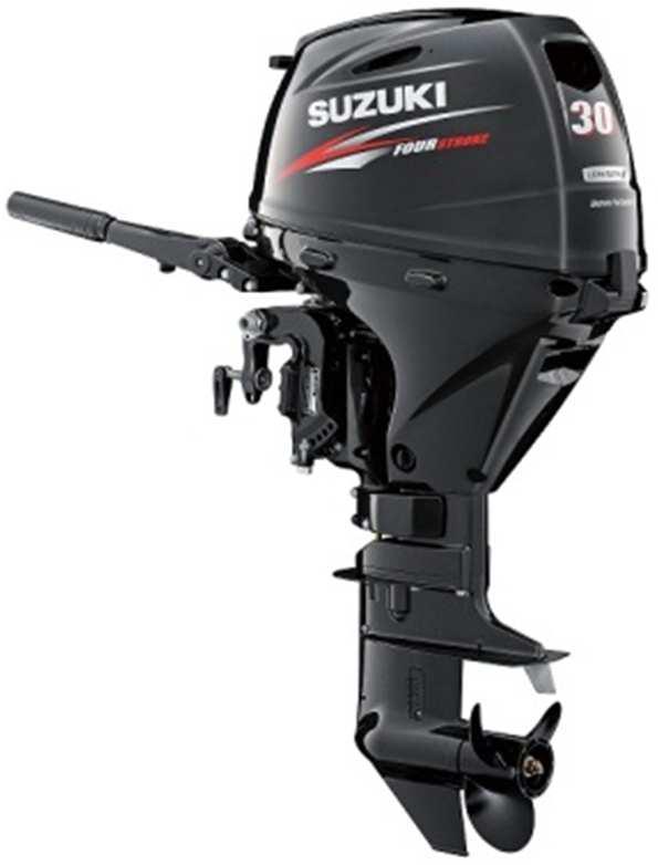 Announced new outboard motors DF25A/DF30A at the Paris Boat Show Page9 Fuel-efficient efficient 490cc four-stroke outboard motor with the lightest weight in the class *1 Full model change of the