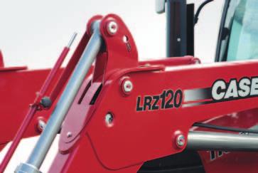 that delivers previously unknown levels of comfort with an improved view during loader work and enhanced loader construction. Z-Kinematik.