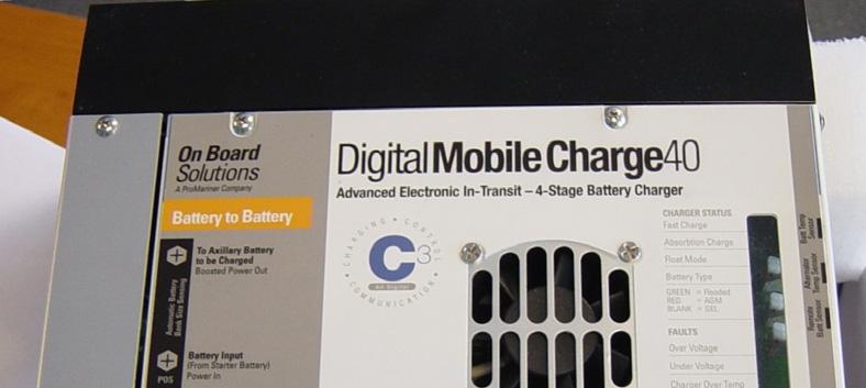 Digital Mobile Charge Advanced Electronic In-Transit 4-Stage Battery to Battery Charger Owner s Manual and Installation Guide Model Part Number