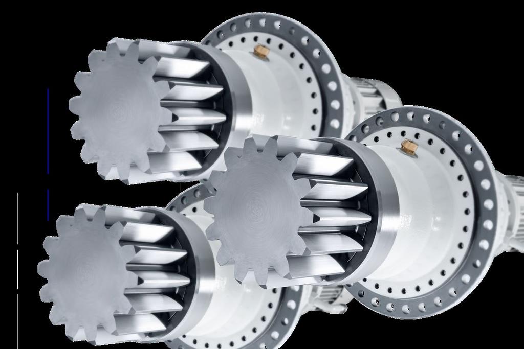 Planetary gearboxes Extended oil change intervals Certified HALT Complete development support Extensive application know-how Reliability and precise