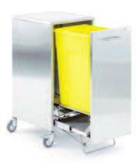 Dimensions mm Model # 43-litre-bins* 70-Litres-bags Lenght x Depth x Height Single