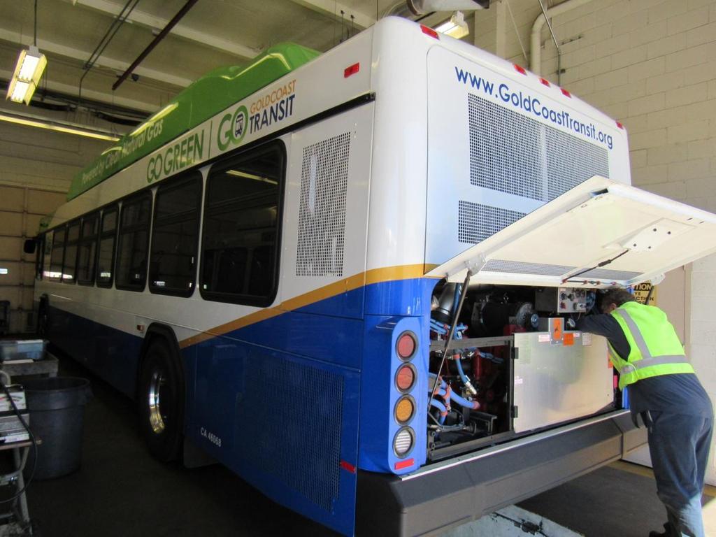 1.1 FIXED ROUTE GCTD s current fixed-route public transit service is carried out by a fleet of 56 compressed natural gas (CNG) powered heavy-duty buses.