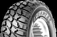 Maximum traction off road Tire Size LI / SI Etrto Allowed Rim Section Width Outer Diameter Max.