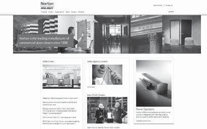 Norton Norton Tools and Rules WEBSITE For the latest information regarding Norton products, visit our website at www.nortondoorcontrols.com.