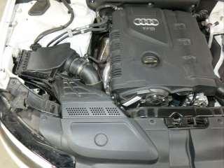 e. Factory air induction system. f. Finished installation of AEM Intake System. 4. Reassemble Vehicle a.