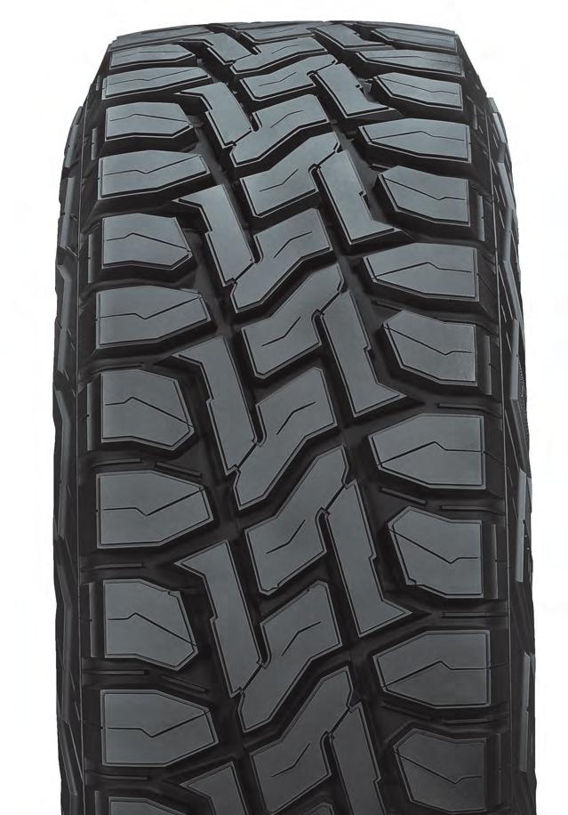 OPEN COUNTRY R/T ON-/OFF-ROAD RUGGED TERRAIN TIRE Off-road performance meets on-road comfort with the Open Country R/T.