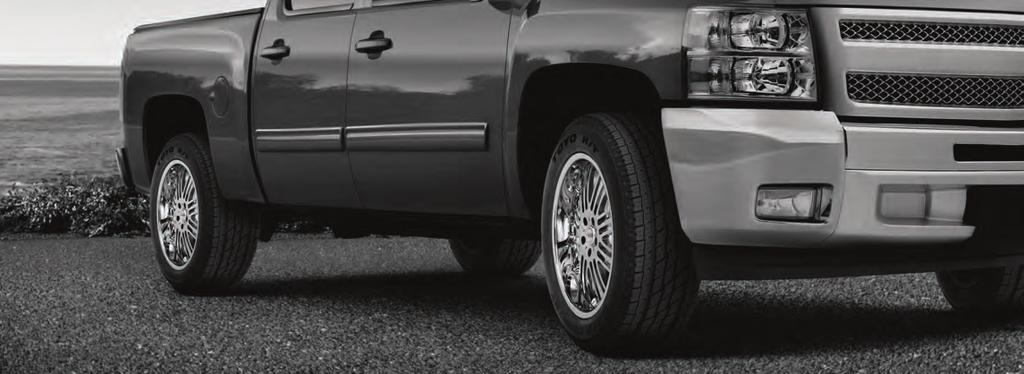 LT LIGHT TRUCK / SUV / CUV HIGHWAY ALL-SEASON TIRE The Open Country H/T balances mileage, handling, and ride comfort in city and open-road driving.