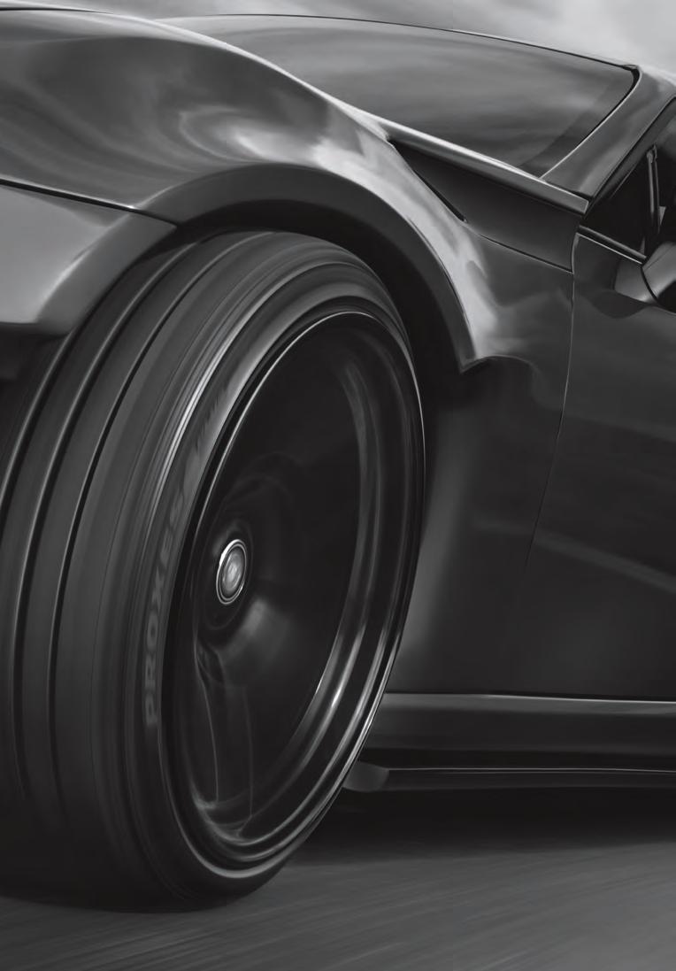 PROXES 4 PLUS SPORTS CAR: These high performance tires are built for spirited driving.