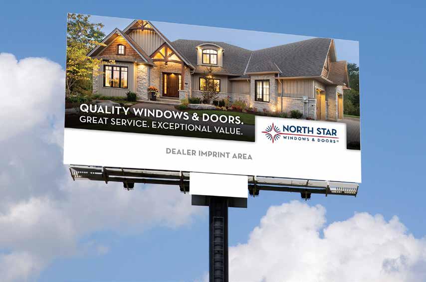 Out-Of-Home Advertising QUALIFIES FOR 50 % North Star s co-op billboards are a great way to