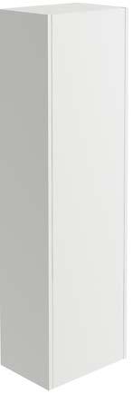 00 BRAVO wall mounted tall cabinet - push open, soft close doors - universally handed BATH ROOM F H1200 X W350 X D250mm o/c: Q58775 - grey linear o/c: Q58771 -