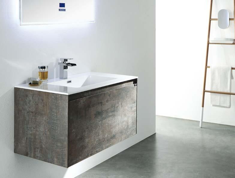 ORION NEW shown top: metallic with white basin shown below: concrete with black basin 2