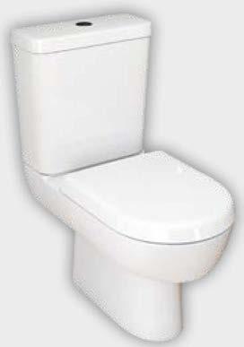 toilet seat - requires compact concealed cistern see pages 90-91 263.