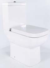 00 SOFT CLOSING SEAT QUICK RELEASE HINGES ANTI BACTERIAL GLAZE ALCHEMIST BACK TO WALL TOILET