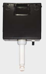 00 336mm 320mm 140mm DUO COMPACT CISTERN concealed cable-operated dual flush with front & top access H320 x