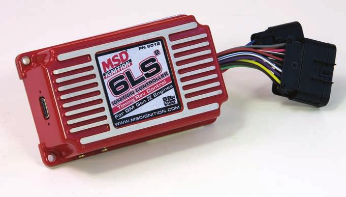 advantages of the aluminum small block without the headaches of wiring a modern EFI system. The 6LS-2 Controller allows you to map a timing advance curve with MSD s easy-to-use Pro-Data+ software.
