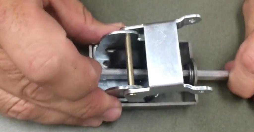 Re-insert connecting rod into activating