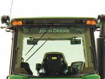Simply mount to your cab, then manually extend the length of the arm to fit your view.