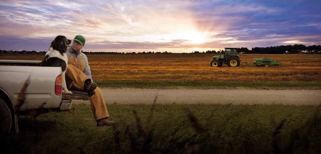 At the end of the day, you can count on us. In this business, it s nice to know you can rely on John Deere Financial.