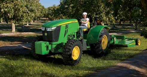 Fully loader-compatible, with up to 2,550 kilograms (5,600 lb) of hitch lift capacity, the 5115ML is as close to a do-all tractor as you can get.