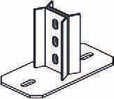 meters Base plate for I-Beam support Code: