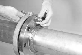 INSTALL REMAINING BOLTS/ NUTS: Insert a standard, full-shank diameter assembly bolt