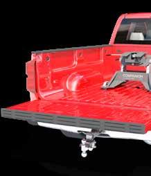 Even though your Companion fifth wheel hitch is rated to tow 20,000 lbs., never exceed your truck's weight ratings. (Ram 25,000 lbs.