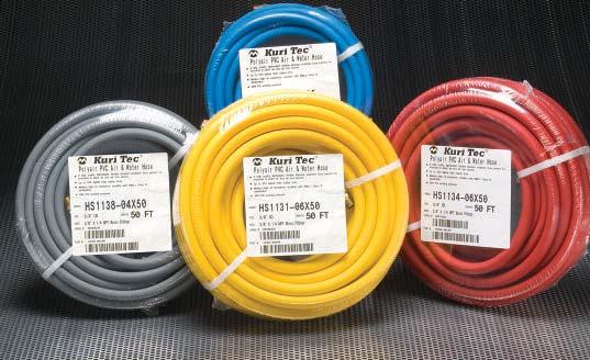 Colors HS1131 - Yellow, HS1134 - Red, HS1136 - Blue and HS1138 - Grey. Packaging Assemblies are shrink wrapped and labeled. Service Temperature Range: -40 F (-40 C) to +150 F (+65 C) Std. Approx.
