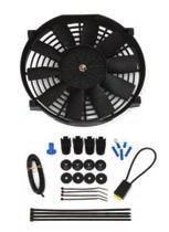 99 kit Universal 16" Electric Puller Fan Direct bolt-on for radiators Quality molded heavy plastic housing Overall diameter: 16" diameter From mounting tabs: 16.