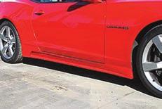 8 4 EXT ER IO R P A R T S A ND T R IM toll free (800) 359-7717 international 1-321-269-9651 4-Piece Side Skirt Ground Effects Kit Replaces