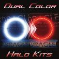 a headlight housing using the pre-installed 3M adhesive tape Available in 5 color combinations Colorshift that gives you all the color options Life: 60,000 hours CCFL Headlight and Fog Light Halo