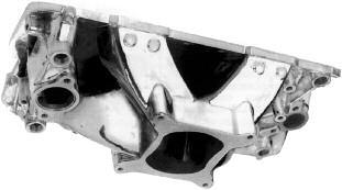 Designed to be used with Holley, Carter AFB, or Edelbrock square bore carburetors.