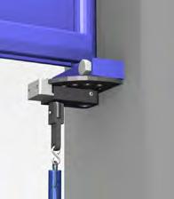 With a slim profile and simple installation, the TSJ0 excels in tight work spaces. The small bracket centers of 13-3/1 inches make it ideal for low headroom applications.