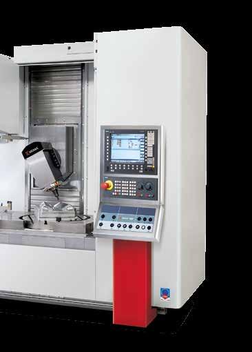 distance 225 mm ACCURACY Optical scales on linear axes Differential temperature control of spindle, tilting head and rotary table by a conditioning circuit Compensation of thermal drifts by means of