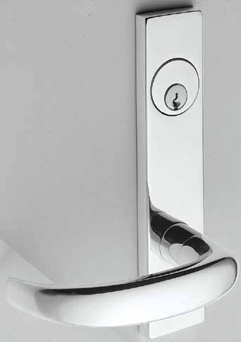 Specify by adding A after lever design Finishes: 605, 606, 609, 612, 613, 619, 625, 626, 629,