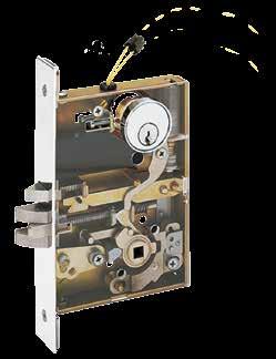 The Schlage L909x series of electrified mortise locks serves as the mechanical component to an electrified locking solution.