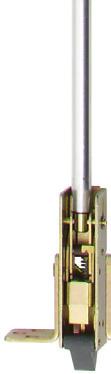 neutral 3 13 /16" (97 mm) Pushbar depressed 3 1 /16" (78 mm) Latch bolt Deadlocking top & bottom bolt, 5 /8" (16mm) throw Door undercut 1 /4" (7mm) recommended Top & bottom 4 1 /2" x 2 1 /8" x 1 1