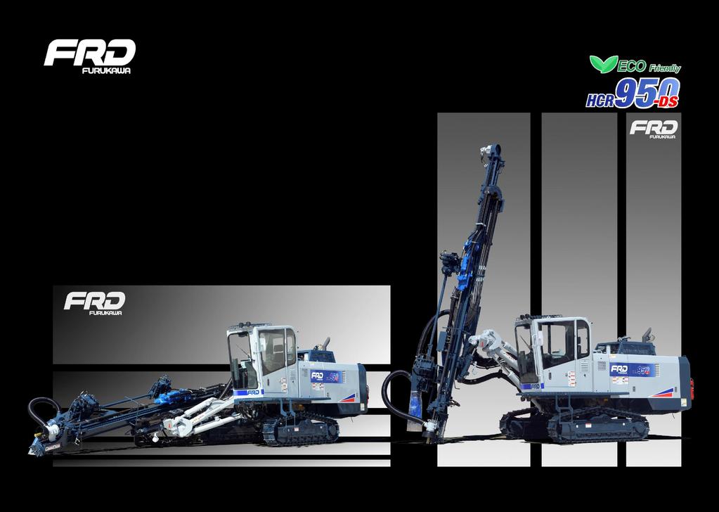 Eco-friendly cutting-edge machine with one rank higher powerful drilling performance and has been upgraded to tier 4 final/euro stage 4 emission control.