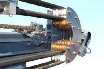 watertight coupler was adopted to reduce the total maintenance cost.